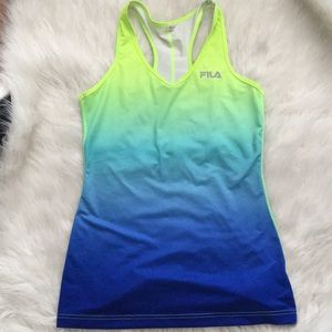 Fila ombré tank top M